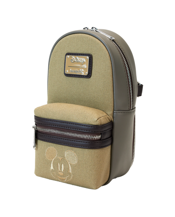 Sac à bandoulière Loungefly - Mickey & Friends Canvas Drink Holder