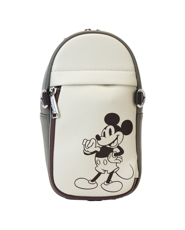 Sac à bandoulière Loungefly - Mickey & Friends Canvas Drink Holder