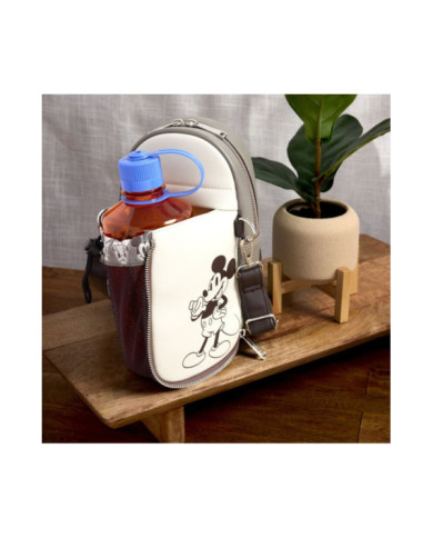 Sac à bandoulière Loungefly - Mickey & Friends Canvas Drink Holder