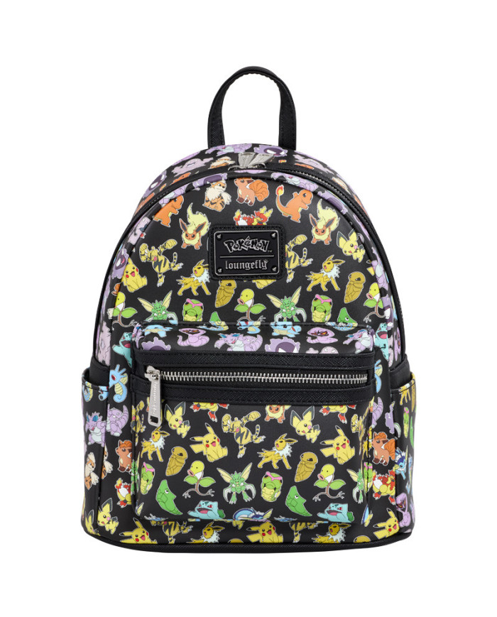 Sac à dos Loungefly - Pokemon Multi Character Colourful