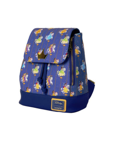 Sac à dos Loungefly - Disney Princess Carousel All-Over Print Drawstring