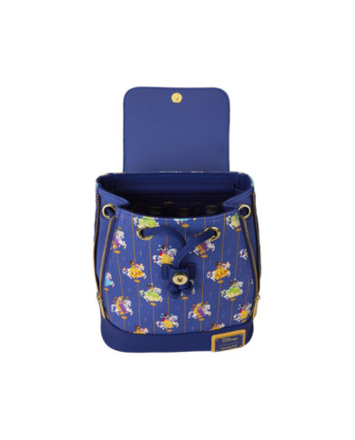 Sac à dos Loungefly - Disney Princess Carousel All-Over Print Drawstring