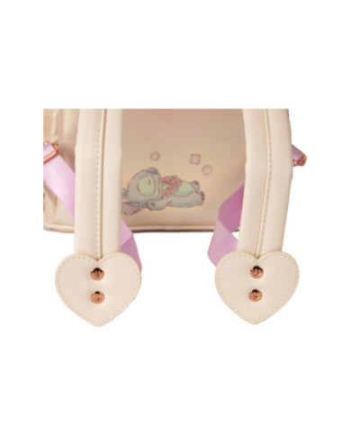 Sac à dos Loungefly - Stitch & Angel Cherry Blossom Heart