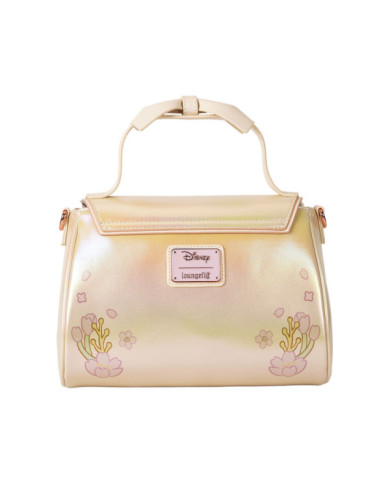 Sac à bandoulière Loungefly - Stitch & Angel Cherry Blossom Bow Handle