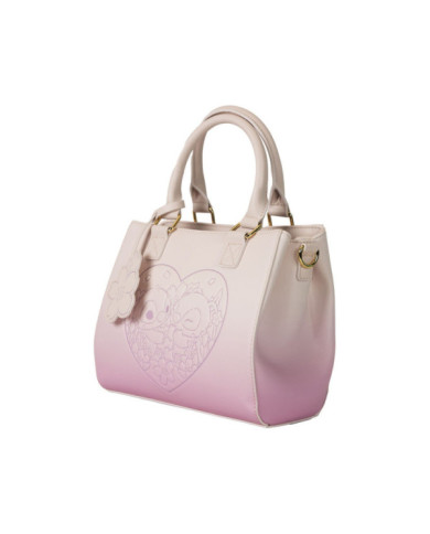 Sac à bandoulière Loungefly - Stitch & Angel Cherry Blossom Heart