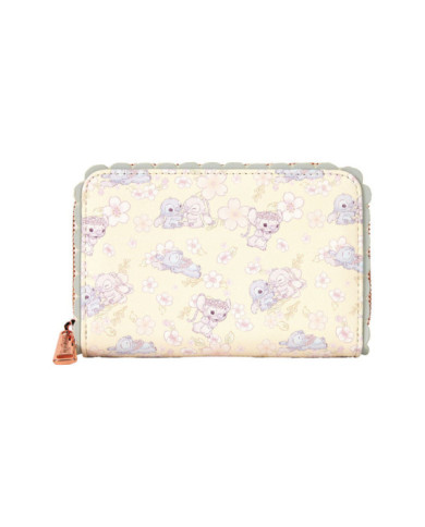 Portefeuille Loungefly - Stitch & Angel Cherry Blossom All-Over Print