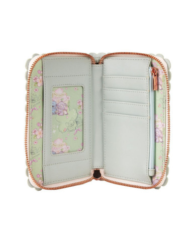 Portefeuille Loungefly - Stitch & Angel Cherry Blossom All-Over Print