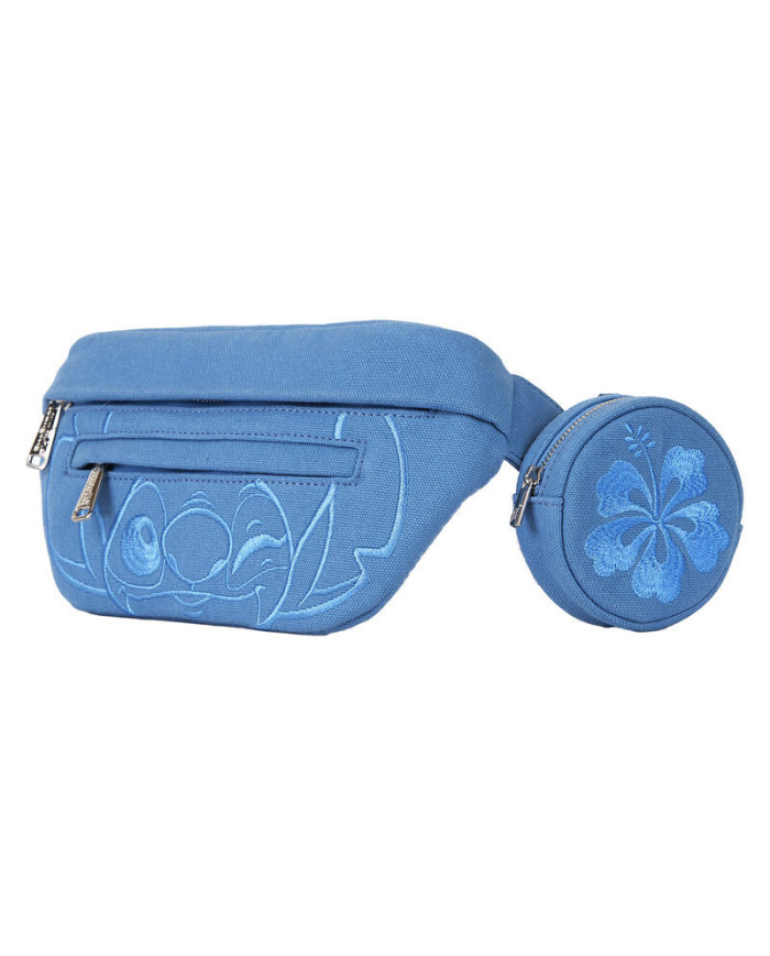 Sac banane Loungefly - Stitch Ohana Canvas Convertible