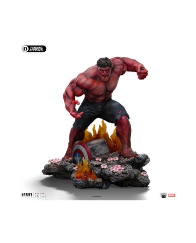 Statuette Red Hulk Captain America : Brave New World Art Scale 1/10