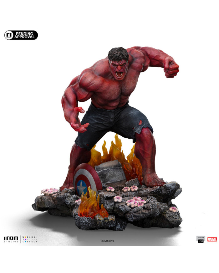 Statuette Red Hulk Captain America : Brave New World Art Scale 1/10