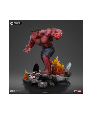 Statuette Red Hulk Captain America : Brave New World Art Scale 1/10