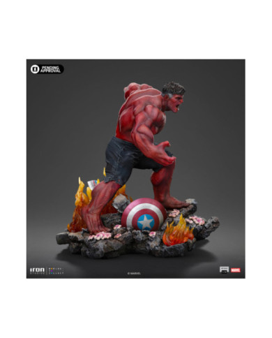 Statuette Red Hulk Captain America : Brave New World Art Scale 1/10