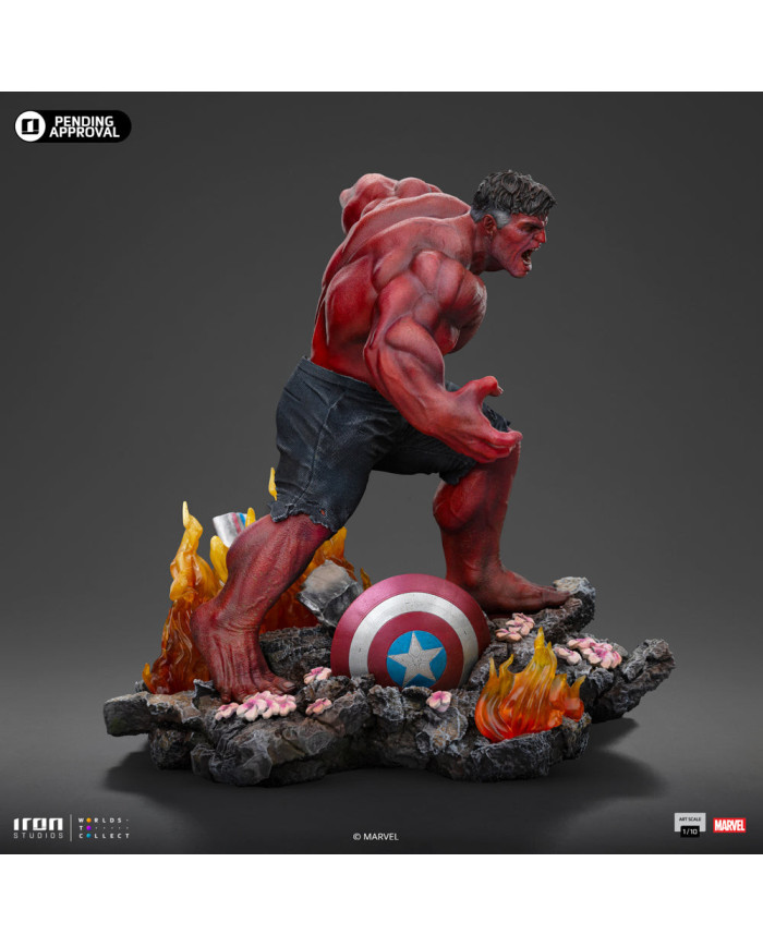 Statuette Red Hulk Captain America : Brave New World Art Scale 1/10