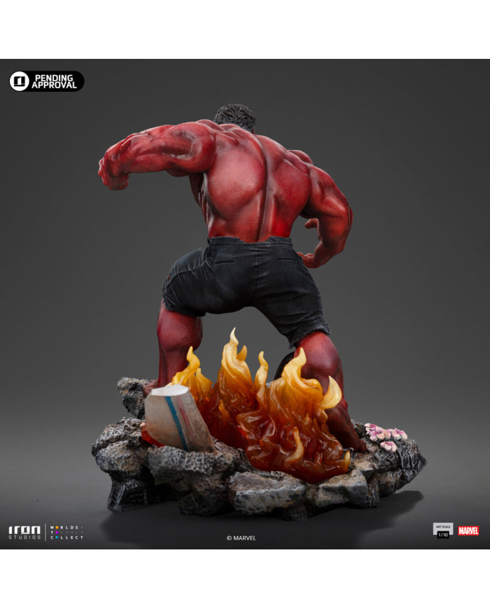Statuette Red Hulk Captain America : Brave New World Art Scale 1/10