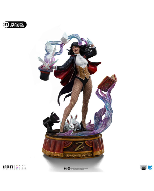 Statuette Zatanna Dc Comics Series num. 9 Art Scale 1/10