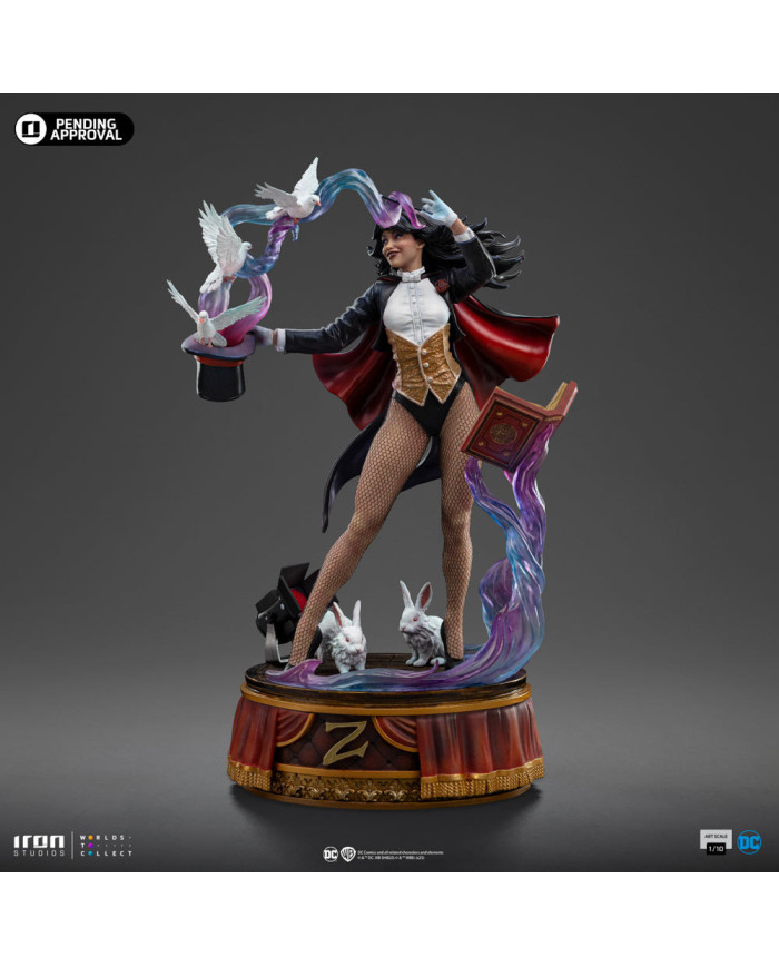 Statuette Zatanna Dc Comics Series num. 9 Art Scale 1/10