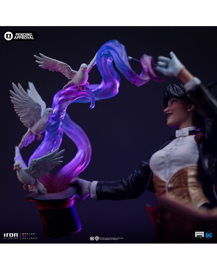 Statuette Zatanna Dc Comics Series num. 9 Art Scale 1/10