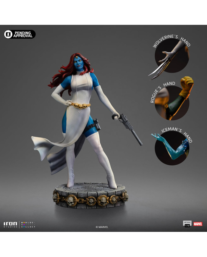 Statuette Mystique Marvel Comics Series num. 7 Art Scale 1/10