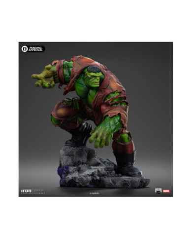 Statuette Hulk Infinity Gauntlet Art Scale 1/10