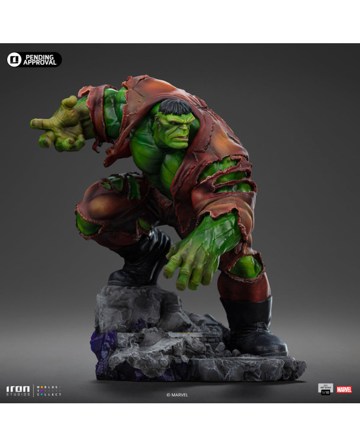 Statuette Hulk Infinity Gauntlet Art Scale 1/10