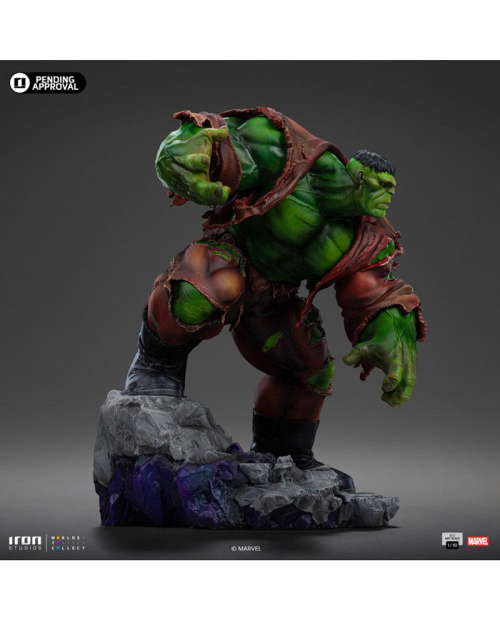 Statuette Hulk Infinity Gauntlet Art Scale 1/10