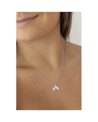 Collier Magic Castle - Argent
