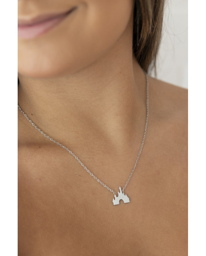 Collier Magic Castle - Argent