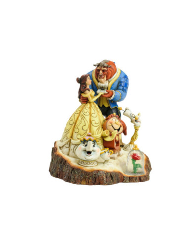 Disney Traditions - La Belle et la Bête Carved by heart