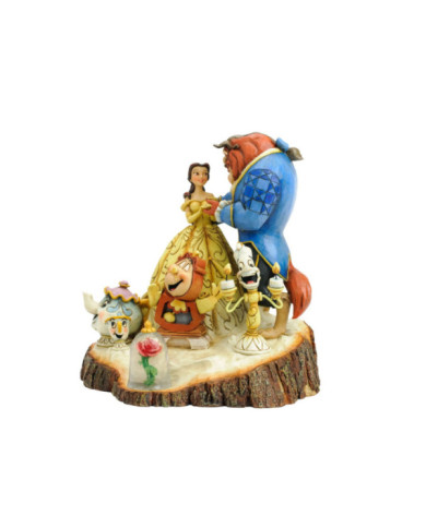 Disney Traditions - La Belle et la Bête Carved by heart