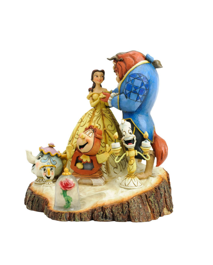 Disney Traditions - La Belle et la Bête Carved by heart