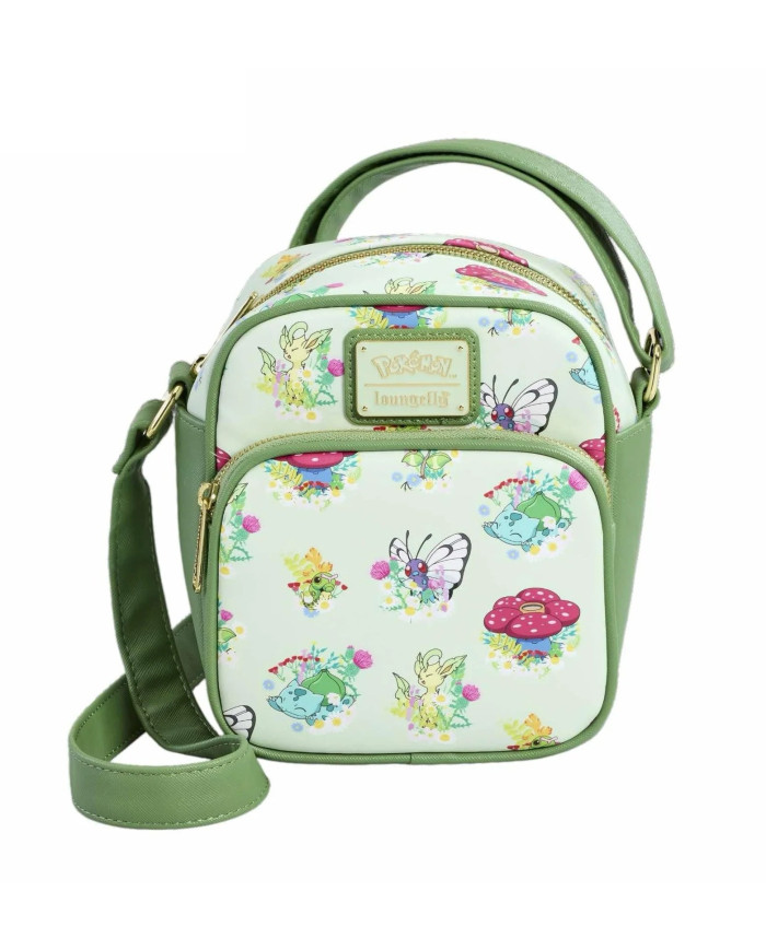 Sac à bandoulière Loungefly - Pokemon Grass Type AOP