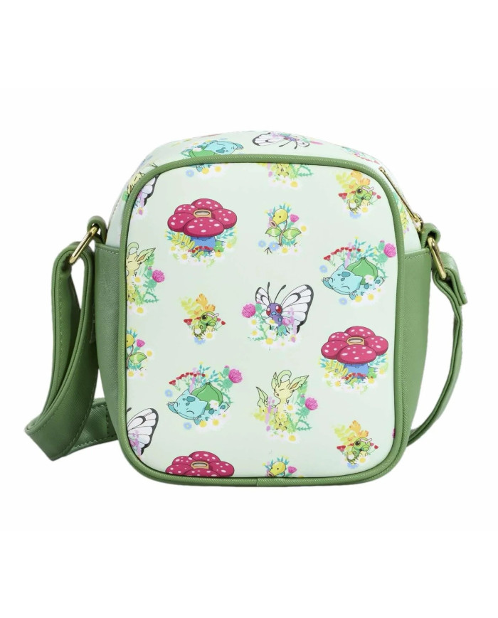Sac à bandoulière Loungefly - Pokemon Grass Type AOP