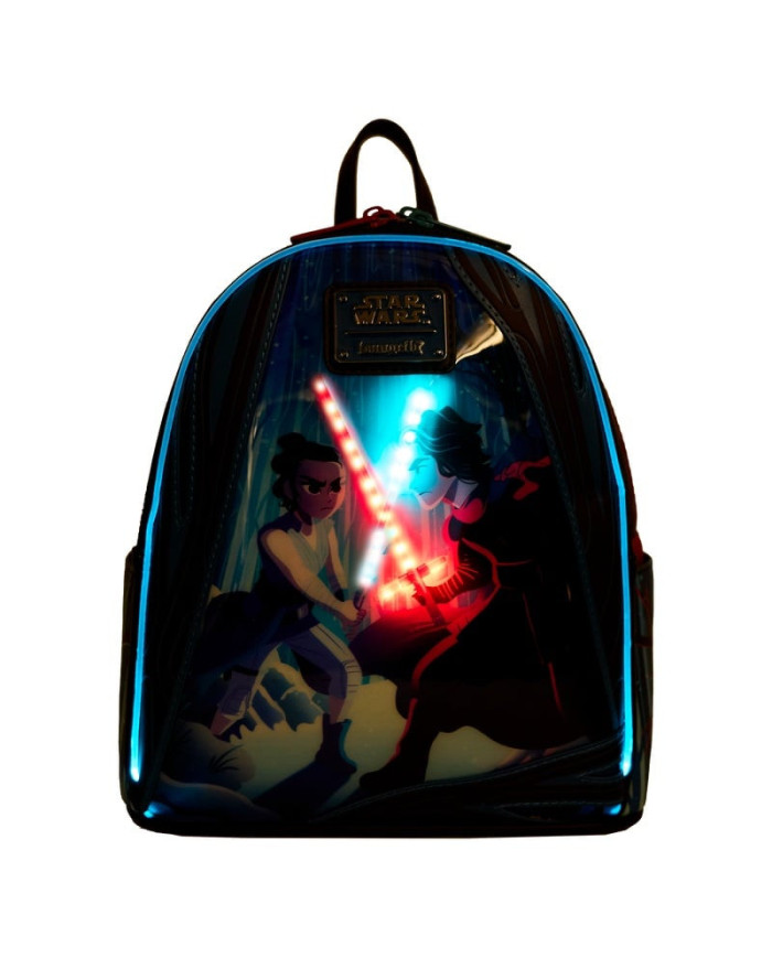 Sac à dos Loungefly - Star Wars: The Force Awakens Rey & Kylo Ren Light Up