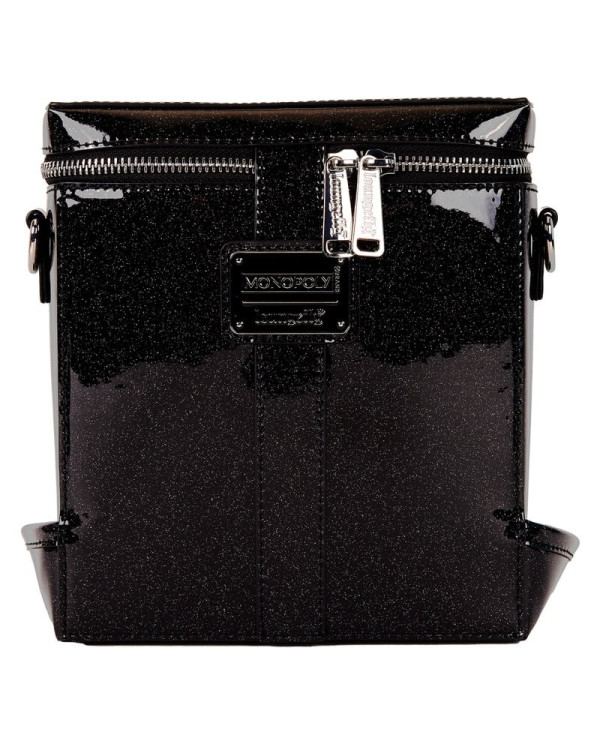 Sac à bandoulière Loungefly - Monopoly 90th Anniversary Top Hat Glitter Figural