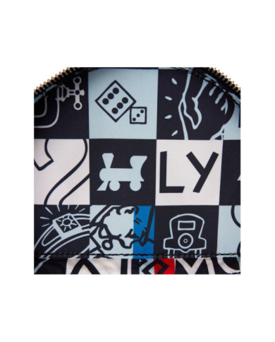 Sac à bandoulière Loungefly - Monopoly 90th Anniversary Top Hat Glitter Figural