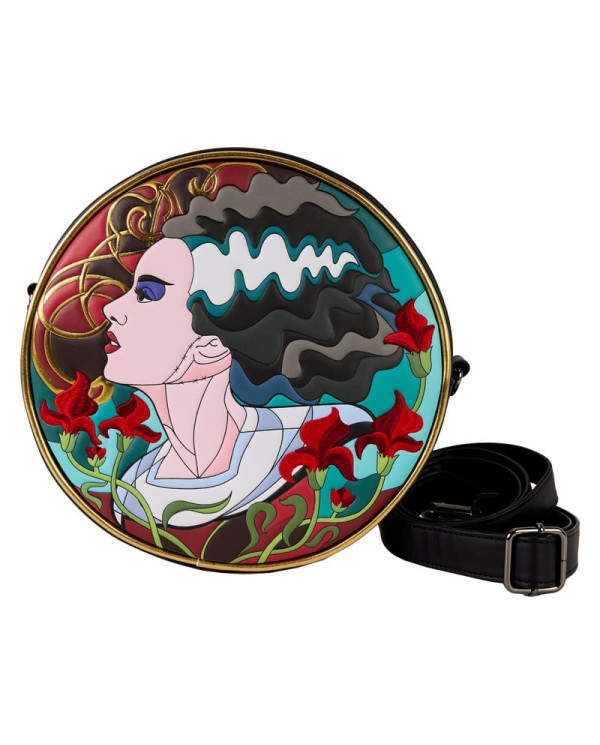 Sac à bandoulière Loungefly - Universal Monsters The Bride Of Frankenstein Stained Glass