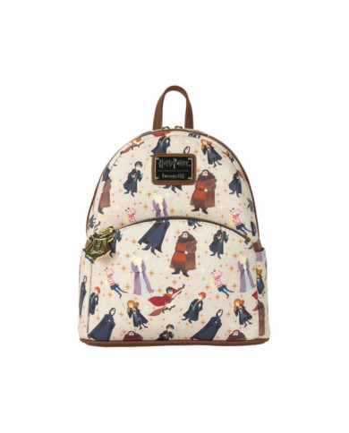 Sac à dos Loungefly - Harry Potter Hogwarts All-Over Print