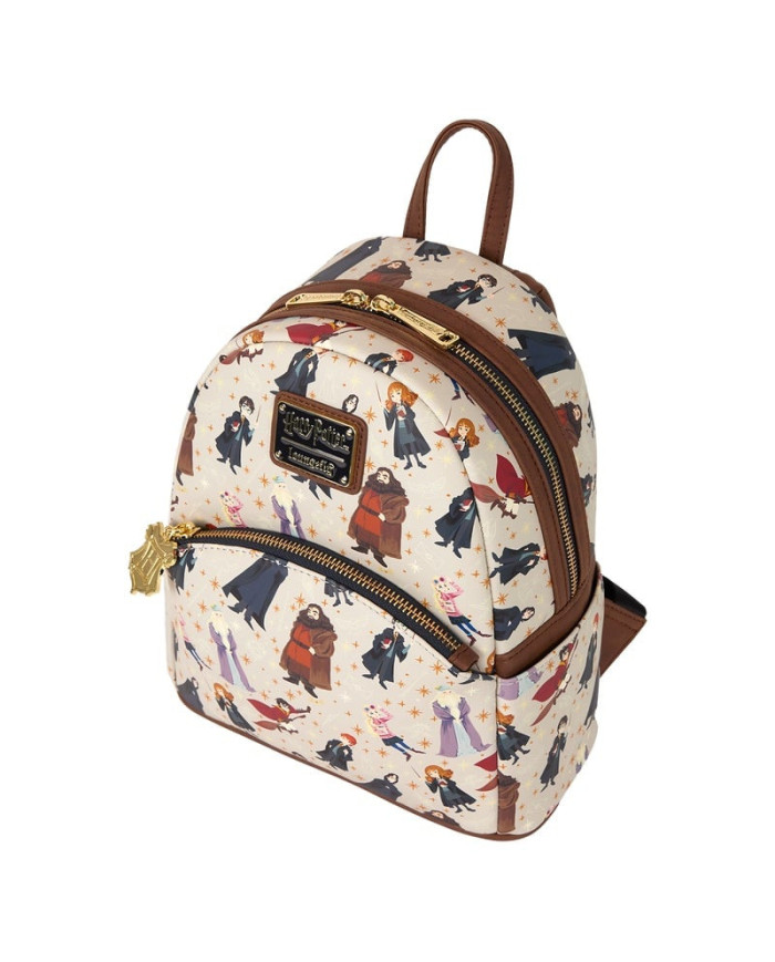 Sac à dos Loungefly - Harry Potter Hogwarts All-Over Print