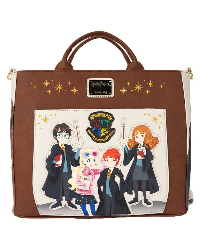 Tote Bag convertible Loungefly - Harry Potter Hogwarts