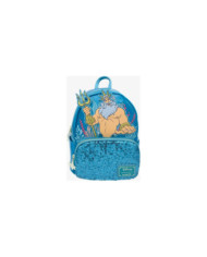 Sac à dos Loungefly - La Petite Sirène - Roi Triton Sequin
