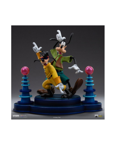 Statuette Iron Studios Dingo & Max Art Scale 1/10