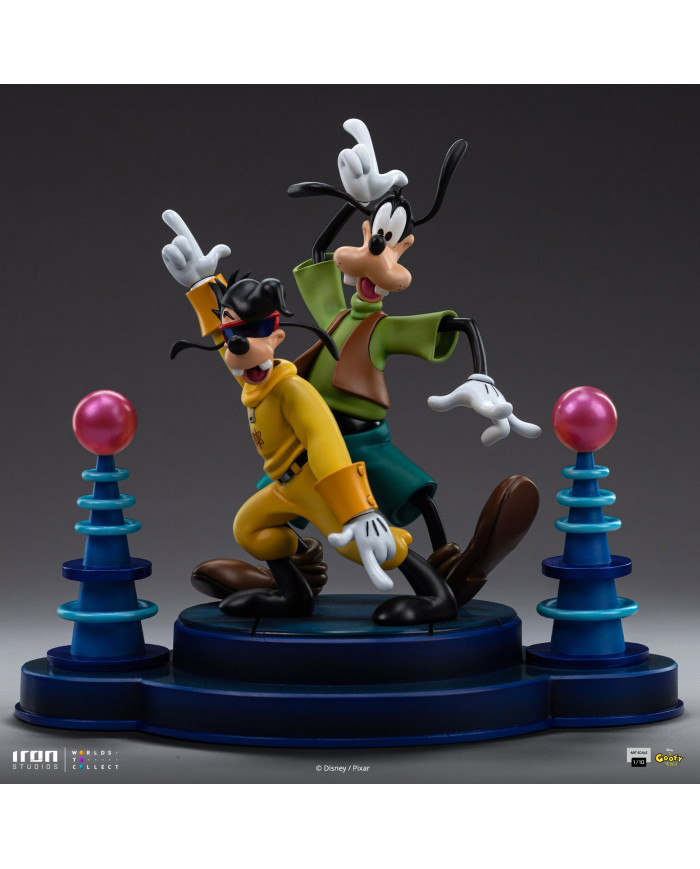 Statuette Iron Studios Dingo & Max Art Scale 1/10