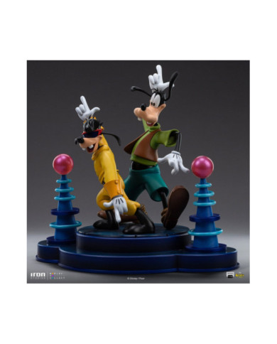 Statuette Iron Studios Dingo & Max Art Scale 1/10