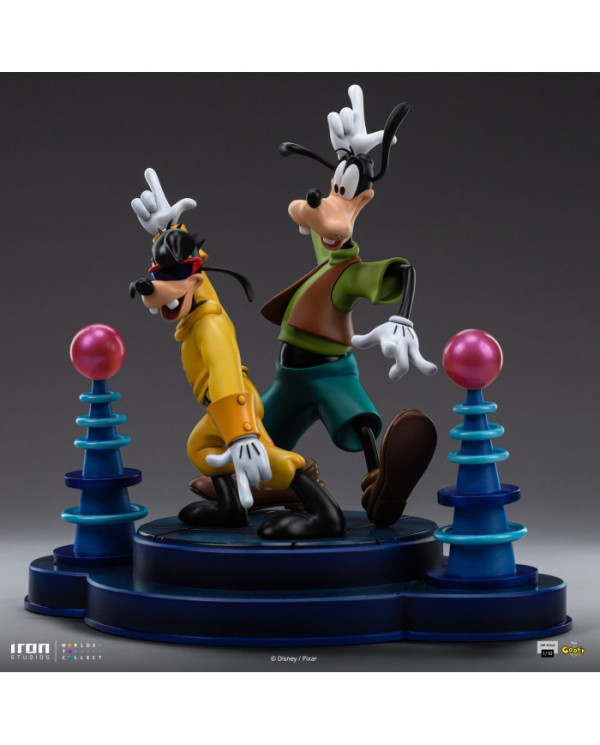 Statuette Iron Studios Dingo & Max Art Scale 1/10