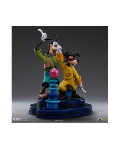 Statuette Iron Studios Dingo & Max Art Scale 1/10