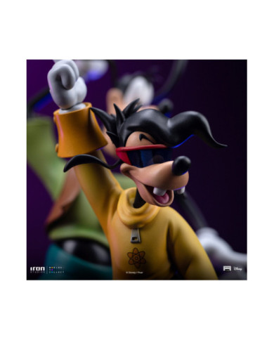 Statuette Iron Studios Dingo & Max Art Scale 1/10