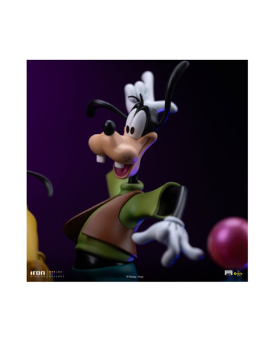 Statuette Iron Studios Dingo & Max Art Scale 1/10