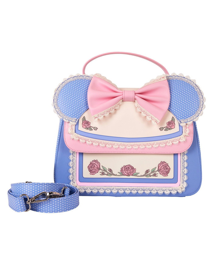 Sac à bandoulière Loungefly - Minnie Mouse Floral and Lace
