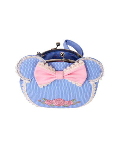 Sac à bandoulière Loungefly - Minnie Mouse Floral and Lace Kisslock