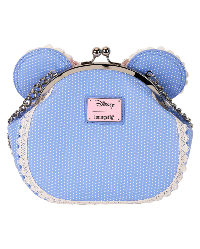 Sac à bandoulière Loungefly - Minnie Mouse Floral and Lace Kisslock